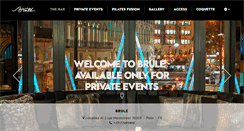 Desktop Screenshot of bar-brule.com